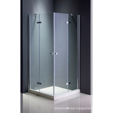 Square Transparent Glass Shower Cubicle